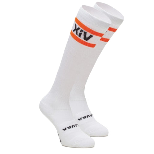 Hoge sokken | 2-Pack neon oranje